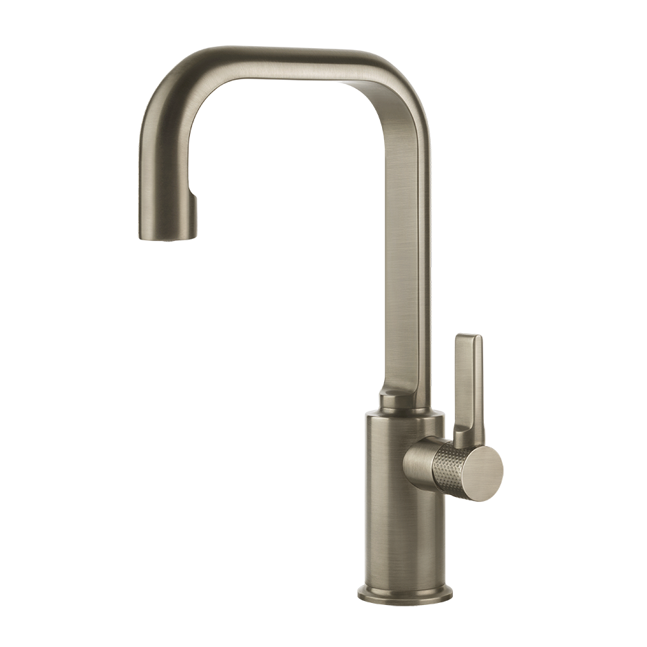 Inciso Basin Mixer - 58006 Bathroom Accessories GESSI Finox Brushed Nickel