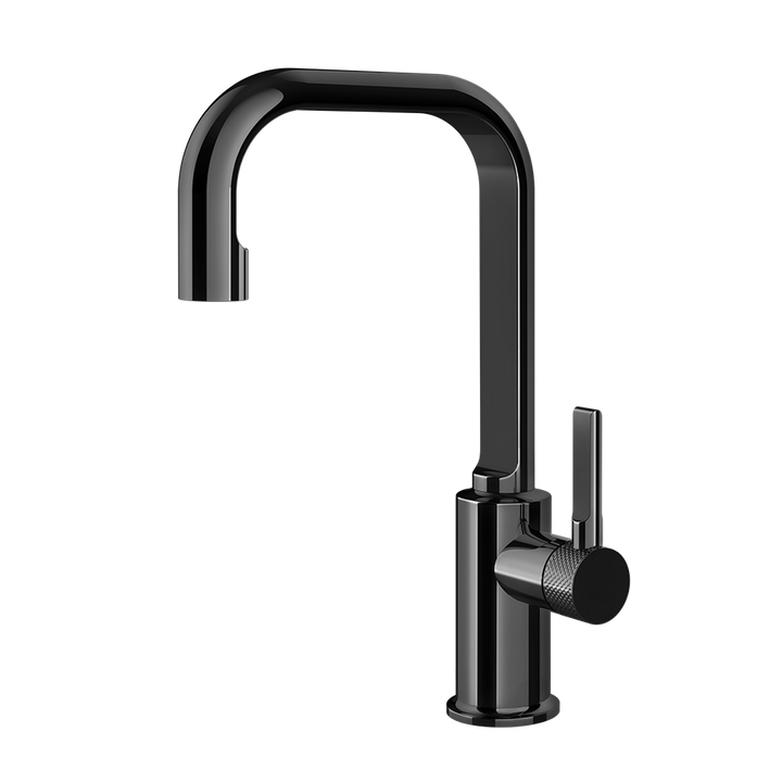 Inciso Basin Mixer - 58006 Bathroom Accessories GESSI Black Metal PVD