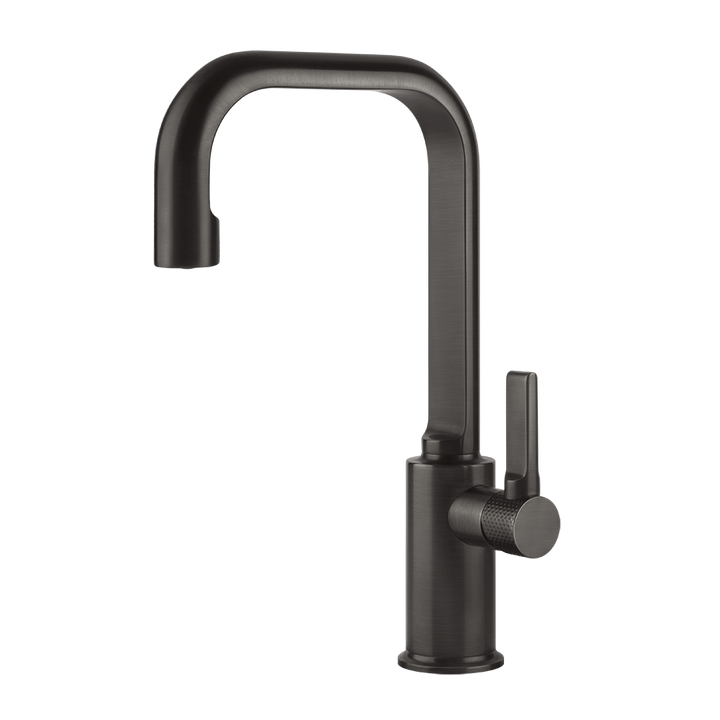 Inciso Basin Mixer - 58006 Bathroom Accessories GESSI Black Metal Brushed PVD