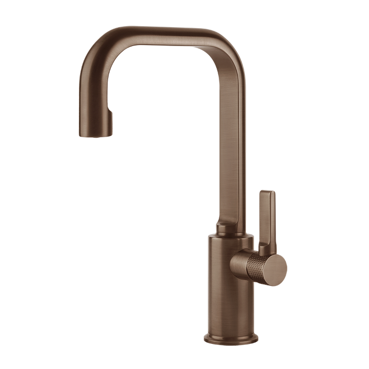 Inciso Basin Mixer - 58006 Bathroom Accessories GESSI Copper Brushed PVD