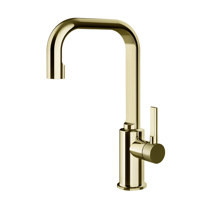 Inciso Basin Mixer - 58006 Bathroom Accessories GESSI Brass PVD
