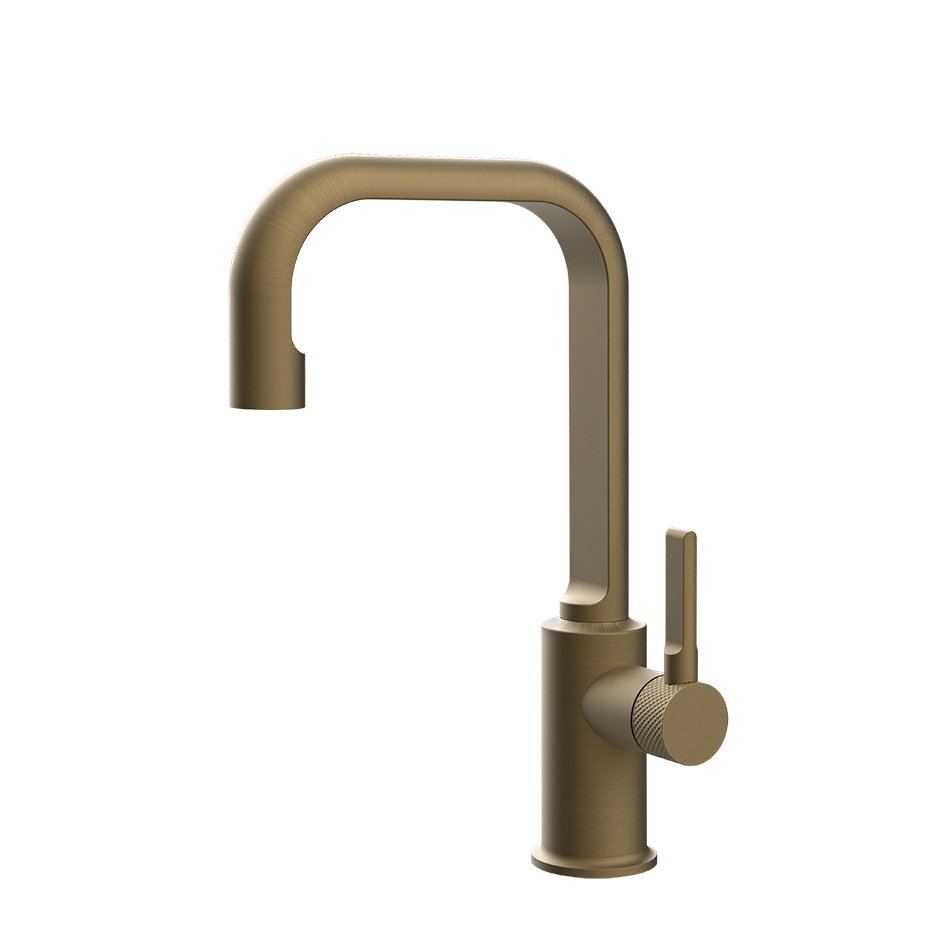 Inciso Basin Mixer - 58006 Bathroom Accessories GESSI Antique Brass