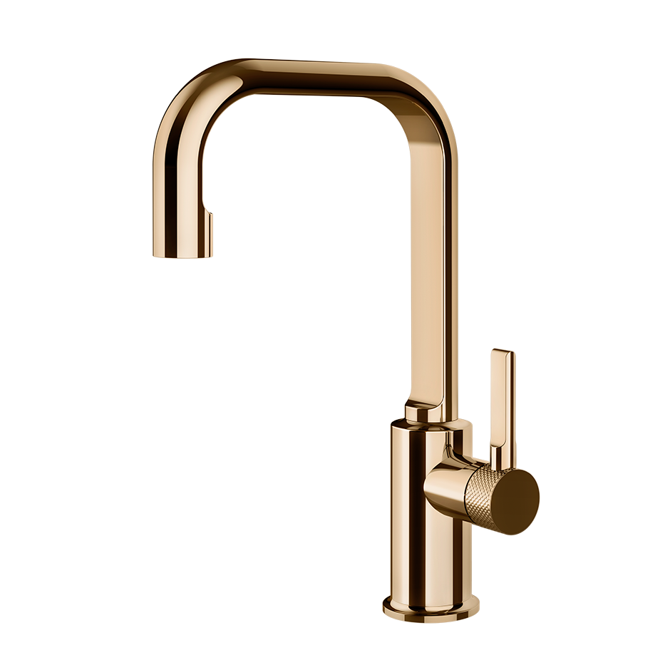 Inciso Basin Mixer - 58006 Bathroom Accessories GESSI Warm Bronze PVD