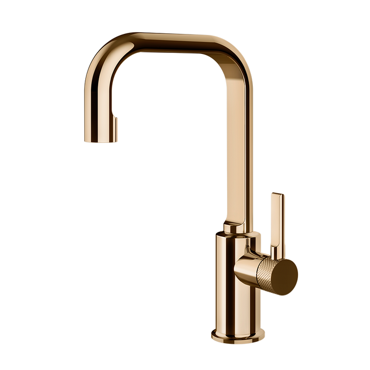 Inciso Basin Mixer - 58006 Bathroom Accessories GESSI Warm Bronze PVD