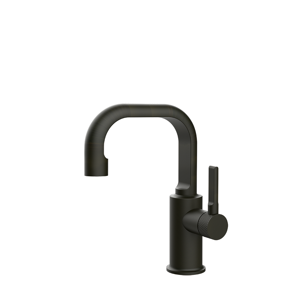 Inciso Basin Mixer - 58009 Bathroom Accessories GESSI Aged Bronze