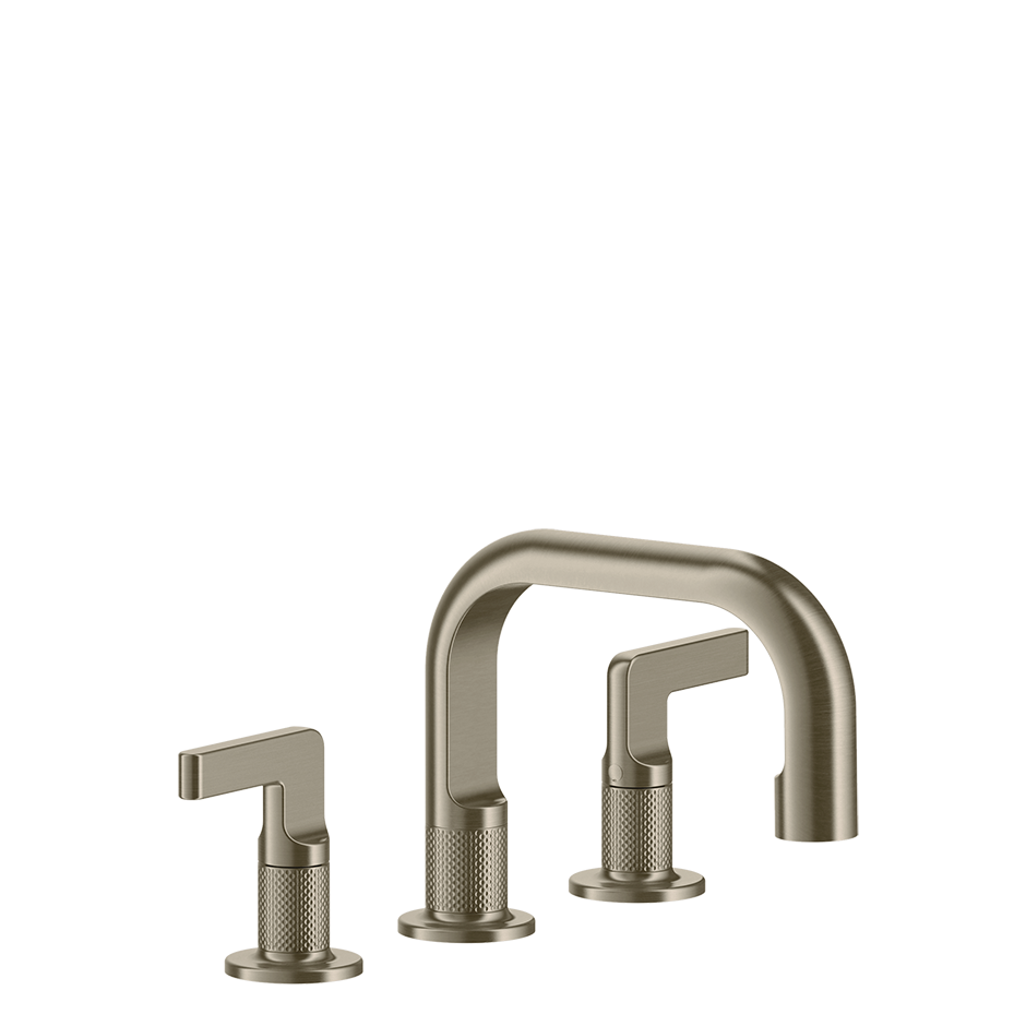 Gessi316 Bathroom Faucet With Pop-Up Waste - 58012 Bathroom Accessories GESSI Finox Brushed Nickel