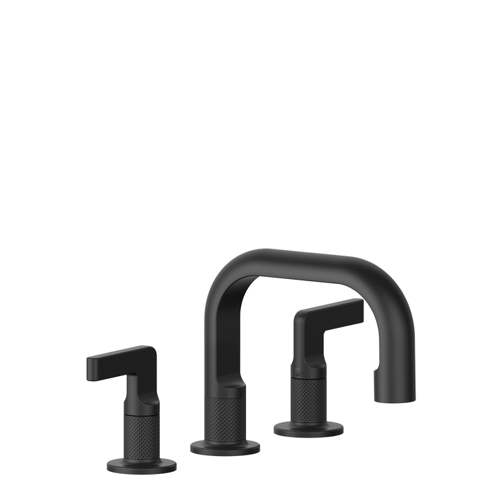 Gessi316 Bathroom Faucet With Pop-Up Waste - 58012 Bathroom Accessories GESSI Matte Black