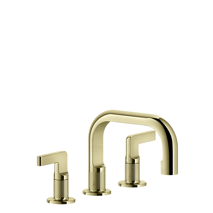 Gessi316 Bathroom Faucet With Pop-Up Waste - 58012 Bathroom Accessories GESSI Brass PVD