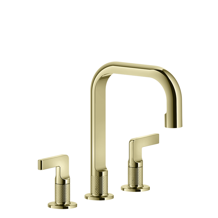 Gessi316 Bathroom Faucet With Pop-Up Waste - 58013 Bathroom Accessories GESSI Brass PVD