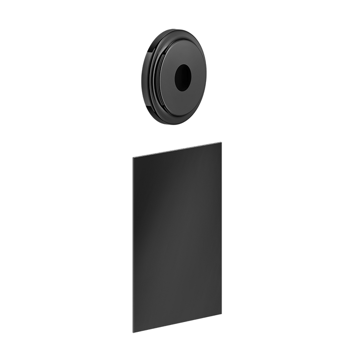 Sensor Taps External parts for built-in electronic separate control with temperature a - 58019 Built In Parts GESSI Black Metal PVD