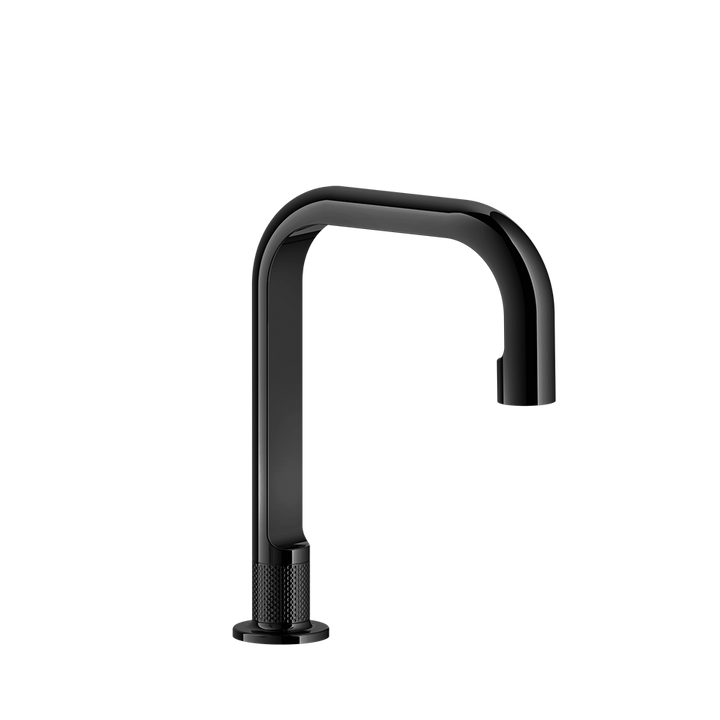 Sensor Taps Electronic basin mixer with temperature and water flow rate adjustment thr - 58023 Built In Parts GESSI Black Metal PVD