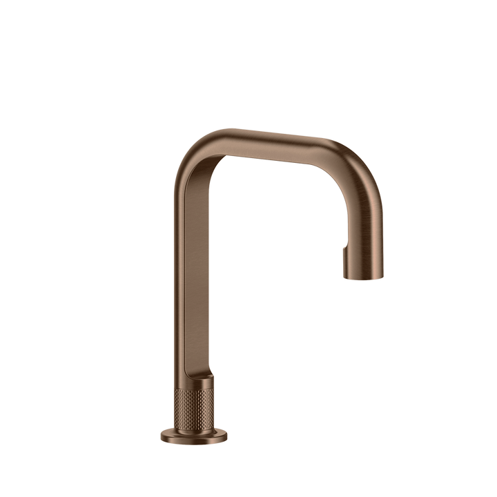 Sensor Taps Electronic basin mixer with temperature and water flow rate adjustment thr - 58023 Built In Parts GESSI Copper Brushed PVD