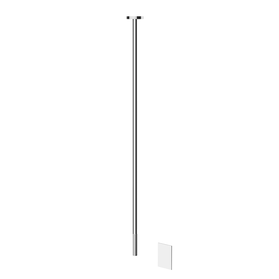 Sensor Taps External part for Ceiling-mounted Electronic mixer with temperature and wa - 58024 Built In Parts GESSI Chrome