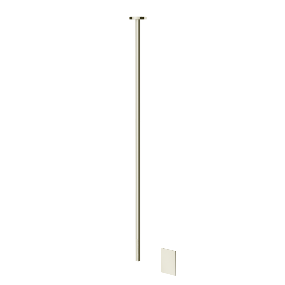 Sensor Taps External part for Ceiling-mounted Electronic mixer with temperature and wa - 58024 Built In Parts GESSI Nickel PVD