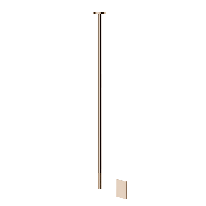 Sensor Taps External part for Ceiling-mounted Electronic mixer, lenght on request, wit - 58026 Built In Parts GESSI Copper PVD