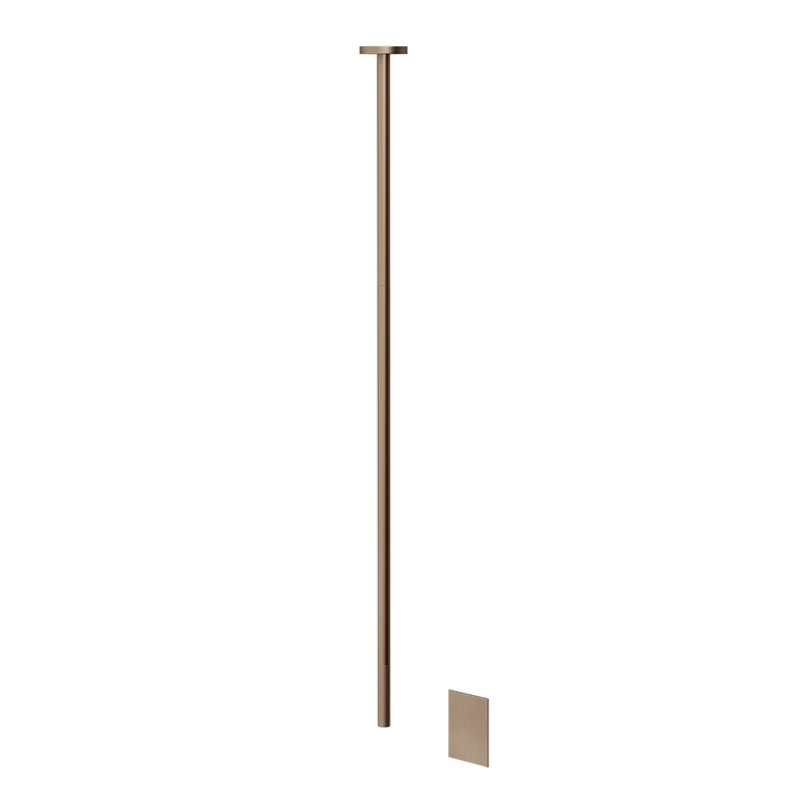 Inciso Ceiling Mounted Electronic Mixer - 58026 Bathroom Accessories GESSI Copper Brushed PVD