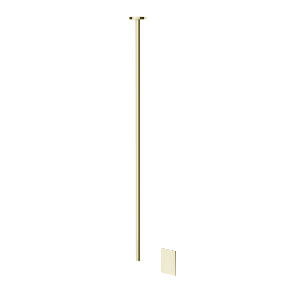 Sensor Taps External part for Ceiling-mounted Electronic mixer, lenght on request, wit - 58026 Built In Parts GESSI Brass PVD