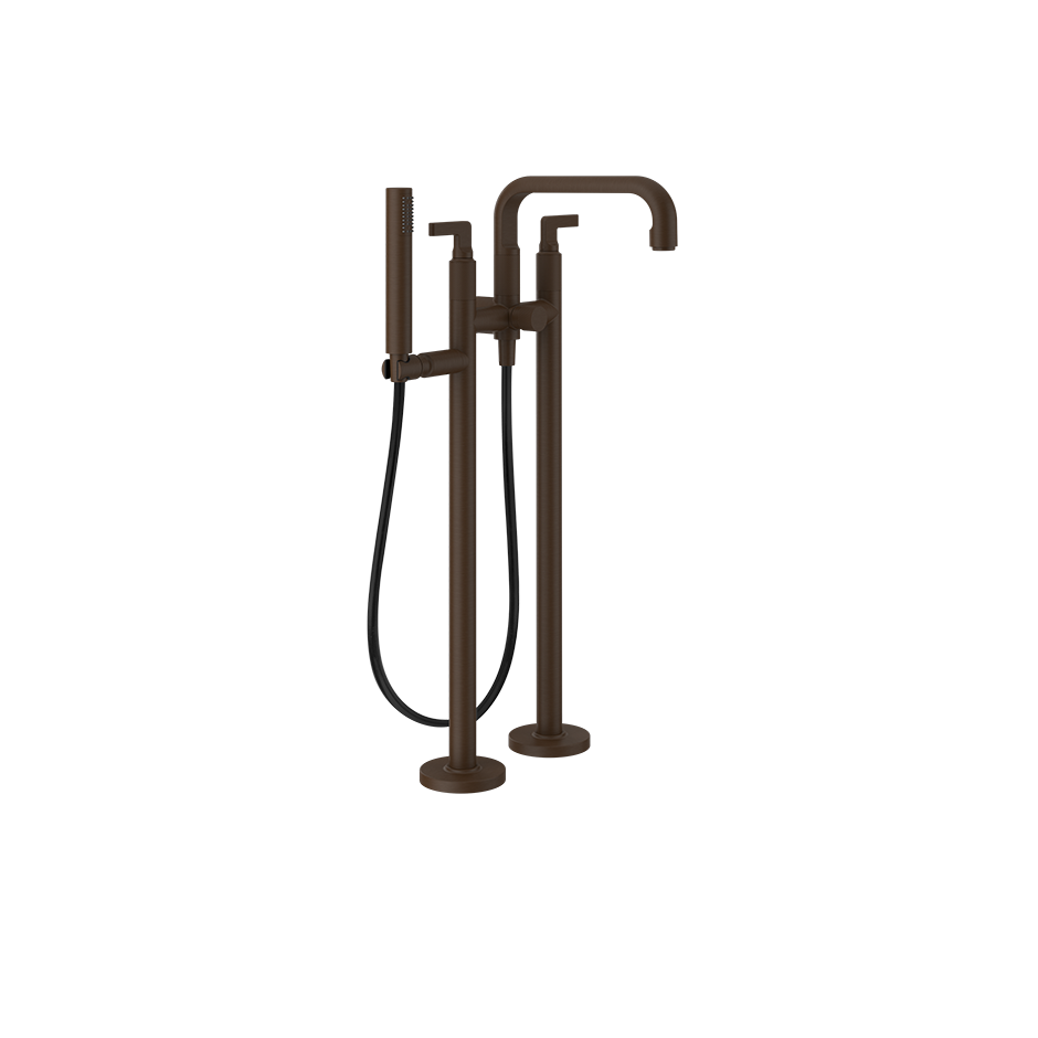 Inciso Tub Filler Trim Set - 58029 Bathroom Accessories GESSI Dark Bronze