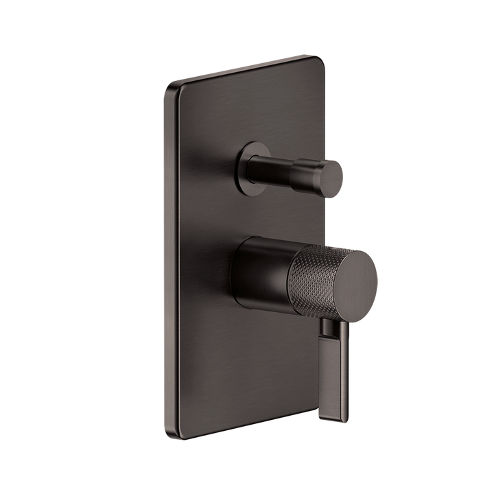 Inciso Shower Mixer - 58079 Bathroom Accessories GESSI Black Metal Brushed PVD