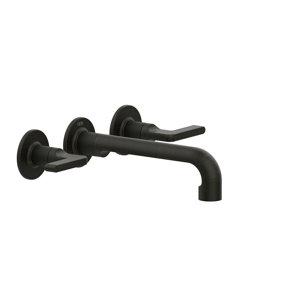 Inciso Bathroom Faucet - 58090 Bathroom Accessories GESSI Aged Bronze
