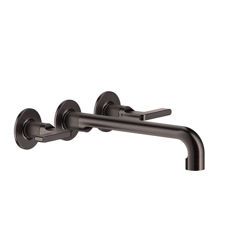 Inciso Bathroom Faucet - 58092 Bathroom Accessories GESSI Black Metal Brushed PVD