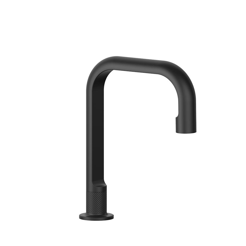 Inciso Basin Spout - 58093 Bathroom Accessories GESSI Matte Black