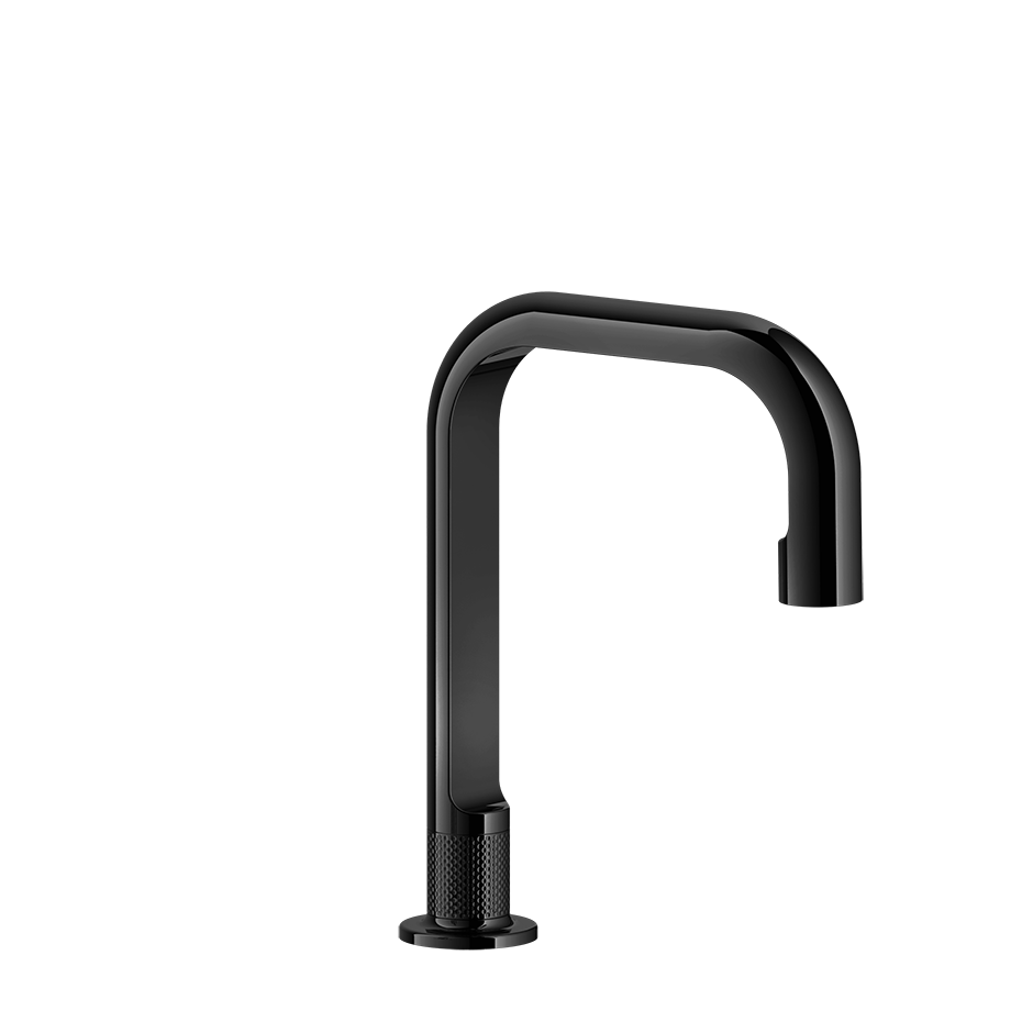 Inciso Basin Spout - 58093 Bathroom Accessories GESSI Black Metal PVD