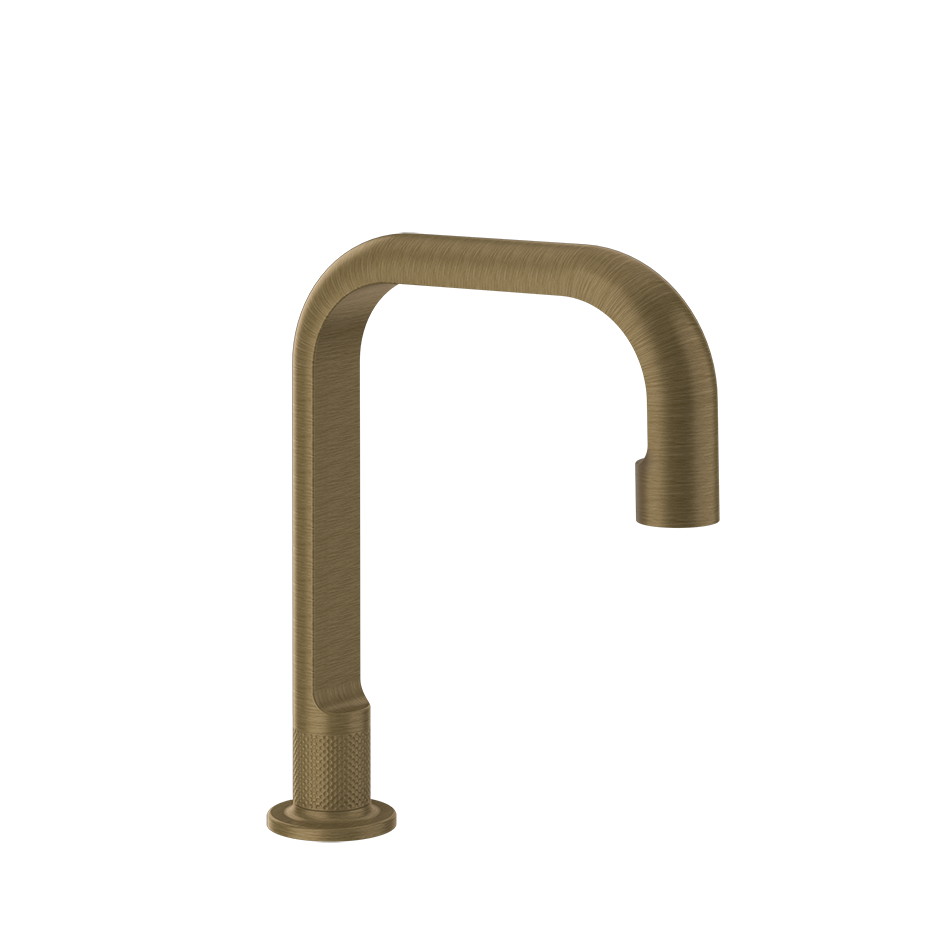 Inciso Basin Spout - 58093 Bathroom Accessories GESSI Antique Brass