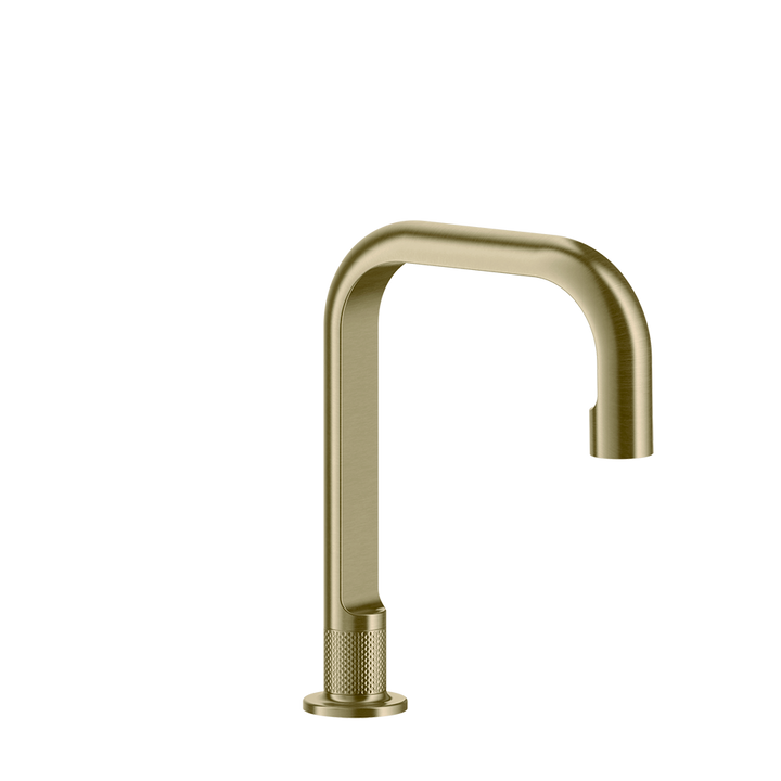 Inciso Basin Spout - 58093 Bathroom Accessories GESSI Brass Brushed PVD