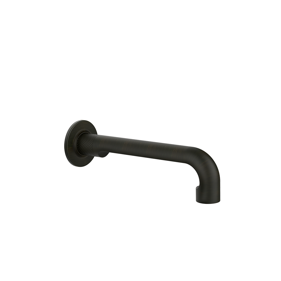 Inciso Bathroom Faucet Spout - 58100 Bathroom Accessories GESSI Aged Bronze