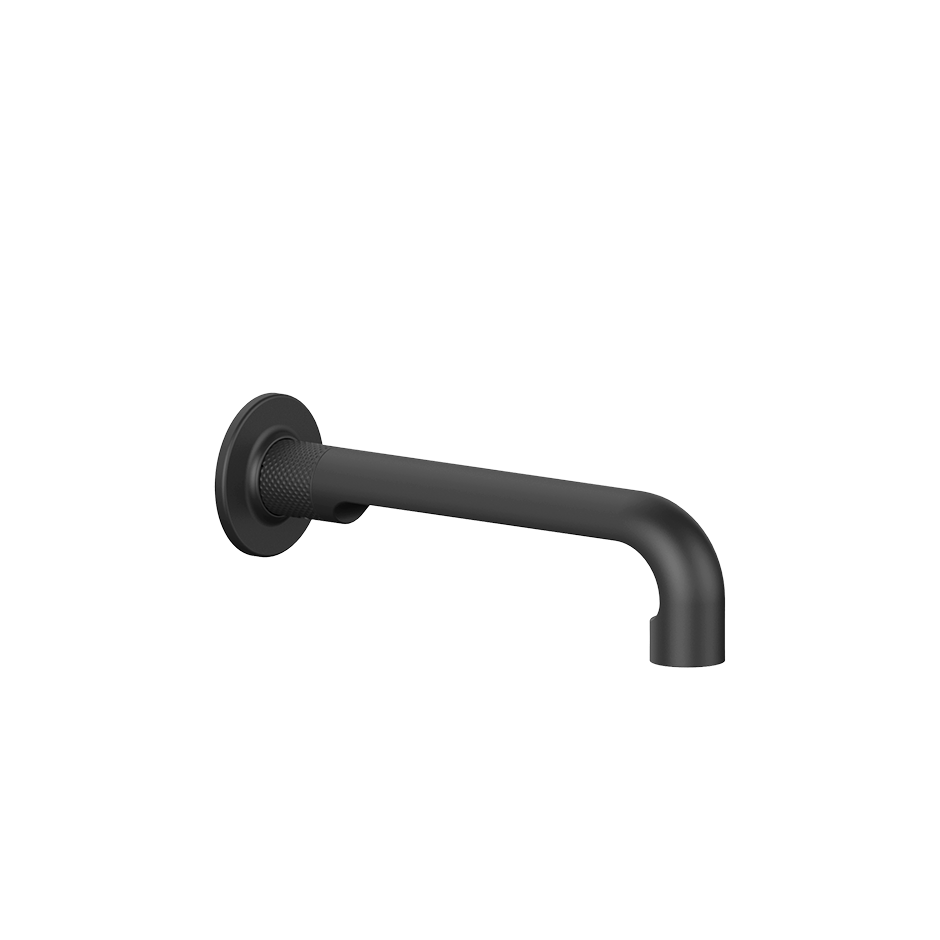 Inciso Bathroom Faucet Spout - 58100 Bathroom Accessories GESSI Matte Black