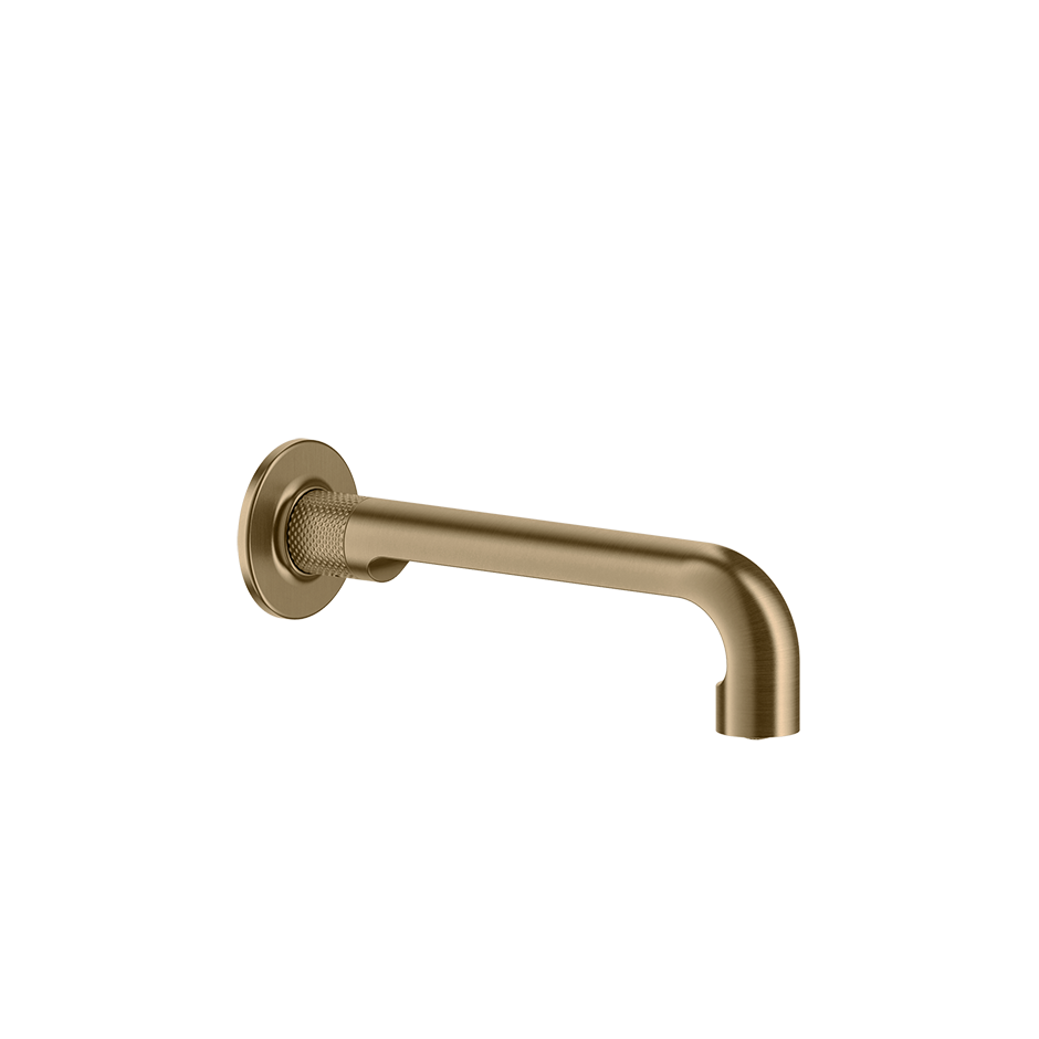 Inciso Bathroom Faucet Spout - 58100 Bathroom Accessories GESSI Warm Bronze Brushed PVD