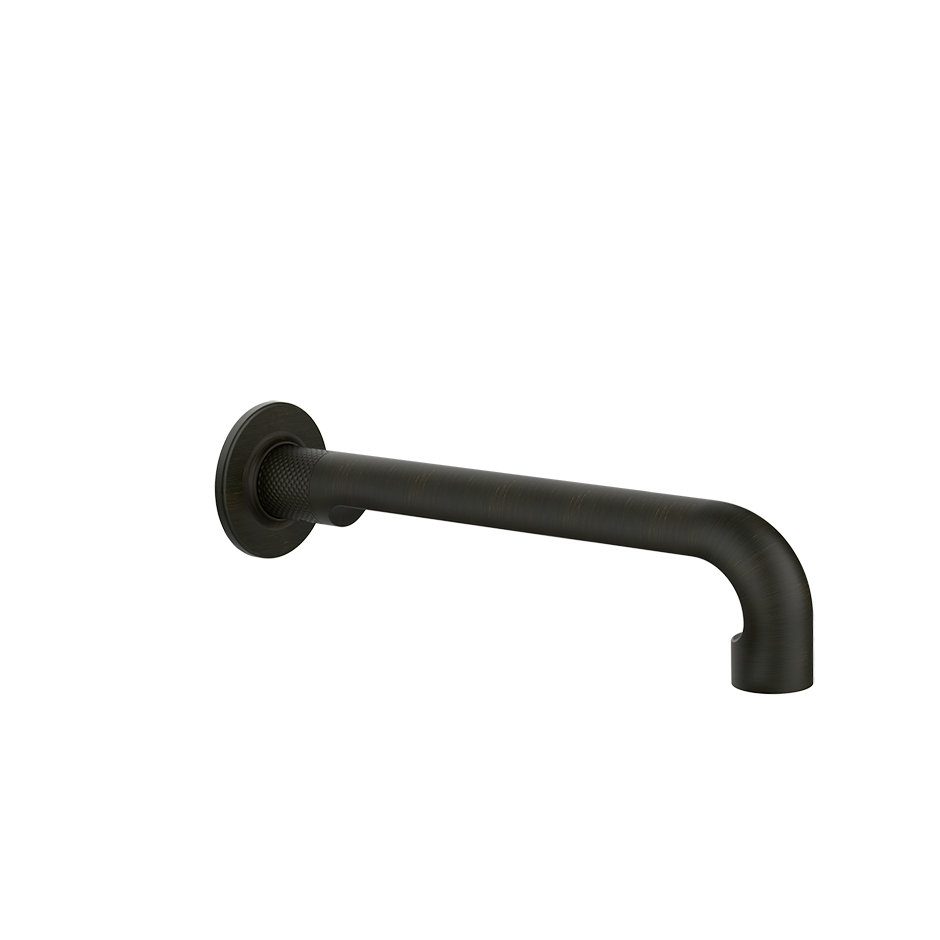 Inciso Bathroom Faucet Spout - 58101 Bathroom Accessories GESSI Aged Bronze