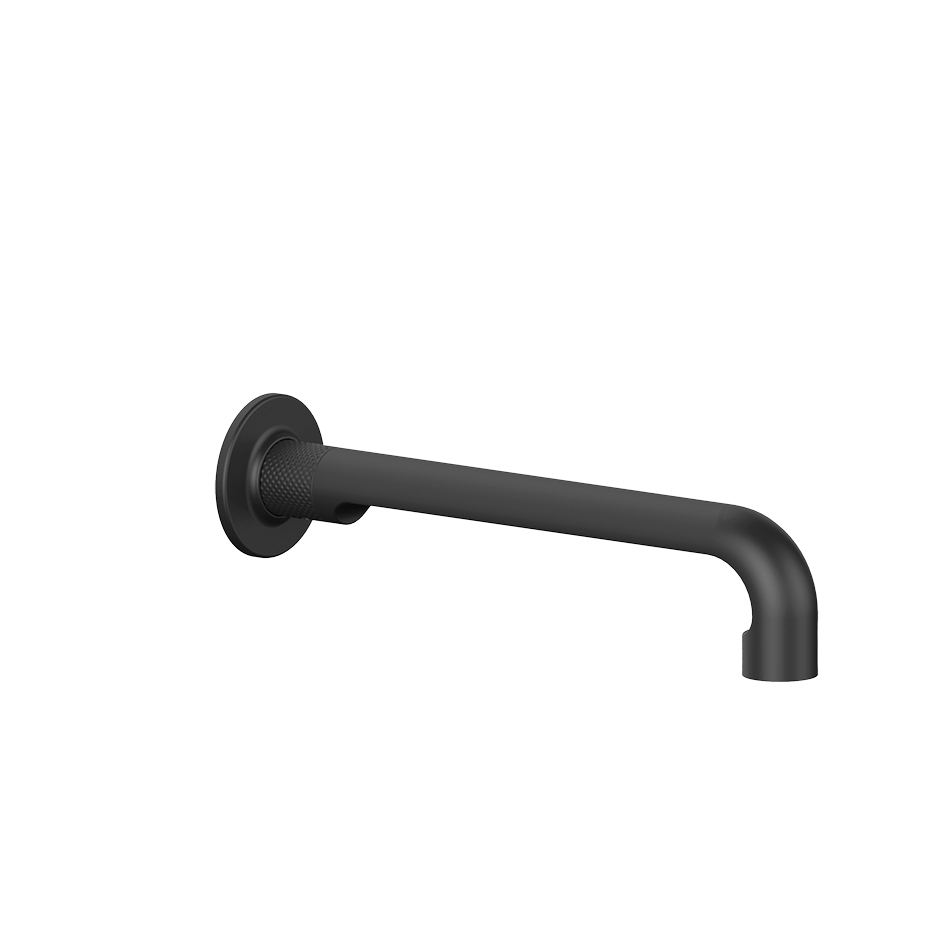 Inciso Bathroom Faucet Spout - 58101 Bathroom Accessories GESSI Matte Black