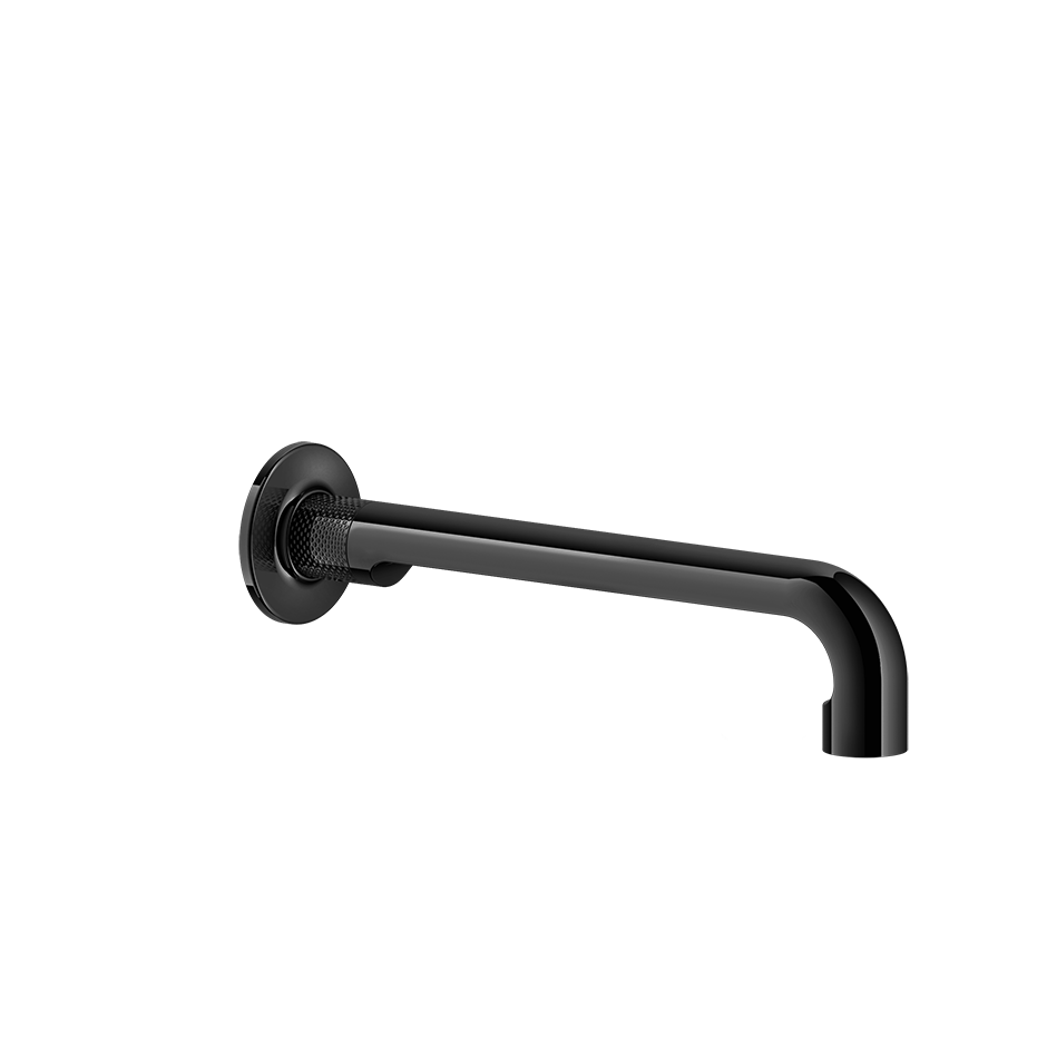Inciso Bathroom Faucet Spout - 58101 Bathroom Accessories GESSI Black Metal PVD
