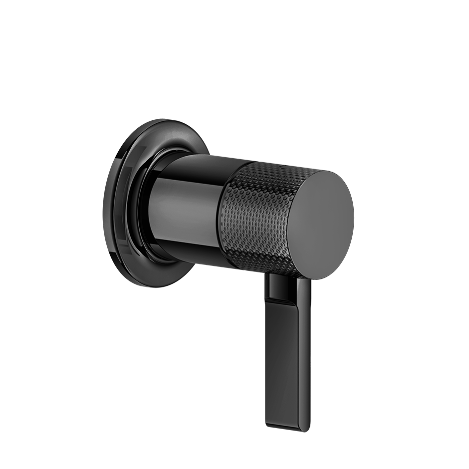 Inciso Bathroom Faucet Handle - 58109 Bathroom Accessories GESSI Black Metal PVD