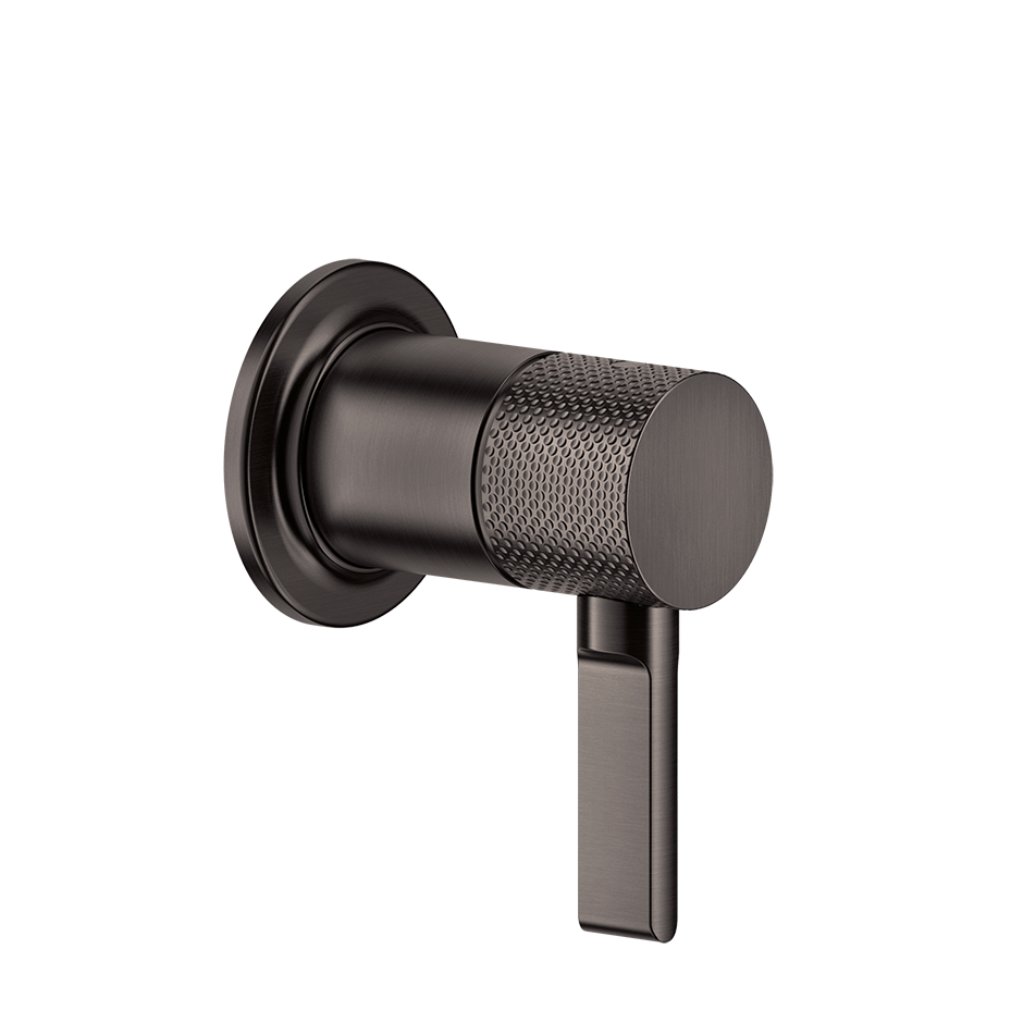 Inciso Bathroom Faucet Handle - 58109 Bathroom Accessories GESSI Black Metal Brushed PVD