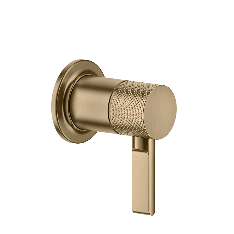Inciso Bathroom Faucet Handle - 58109 Bathroom Accessories GESSI Warm Bronze Brushed PVD