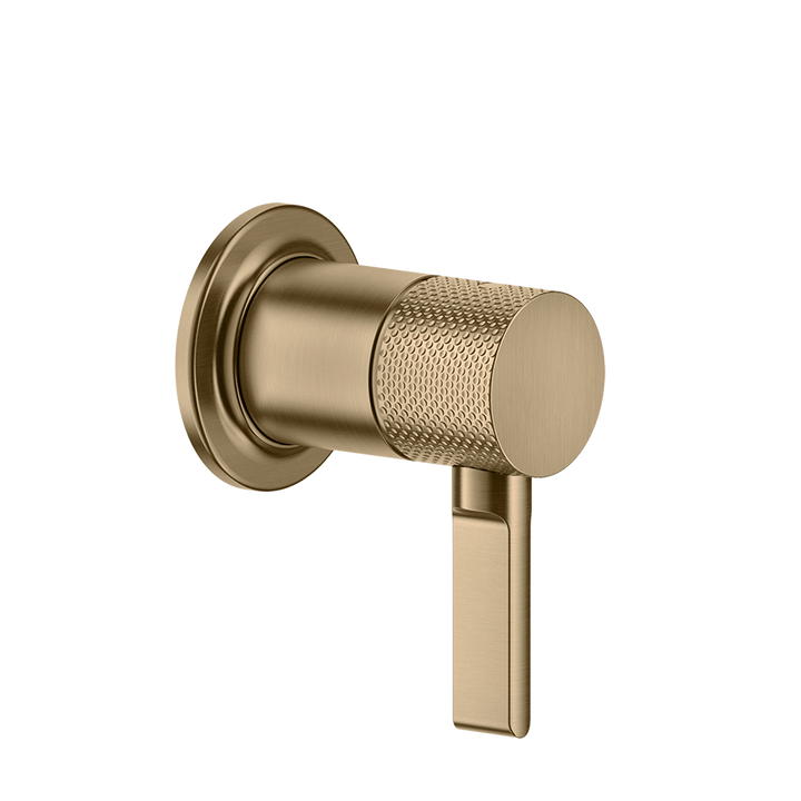 Inciso Bathroom Faucet Handle - 58109 Bathroom Accessories GESSI Warm Bronze Brushed PVD