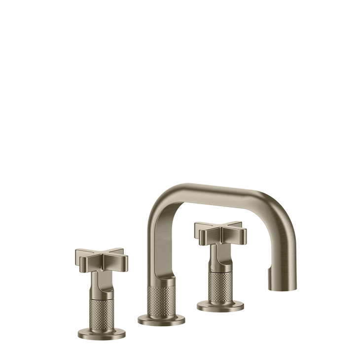 Inciso Bathroom Faucet With Pop-Up Waste - 58111 Bathroom Accessories GESSI Finox Brushed Nickel