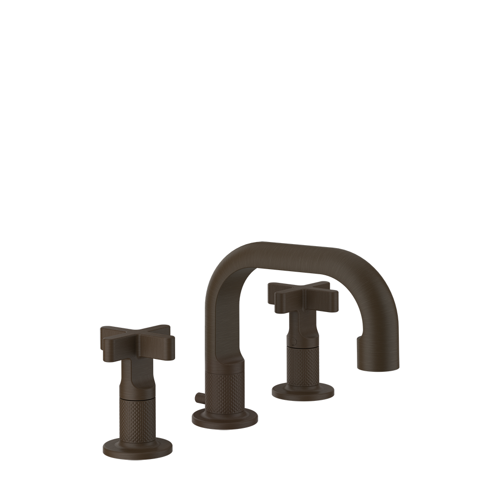Inciso Bathroom Faucet With Pop-Up Waste - 58111 Bathroom Accessories GESSI Dark Bronze