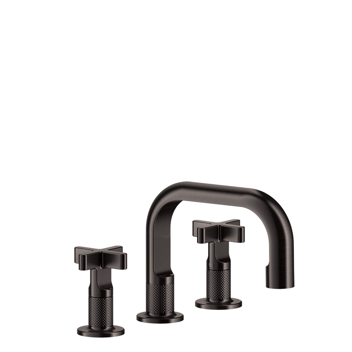 Inciso Bathroom Faucet Without Pop-Up Waste - 58112 Bathroom Accessories GESSI Black Metal Brushed PVD