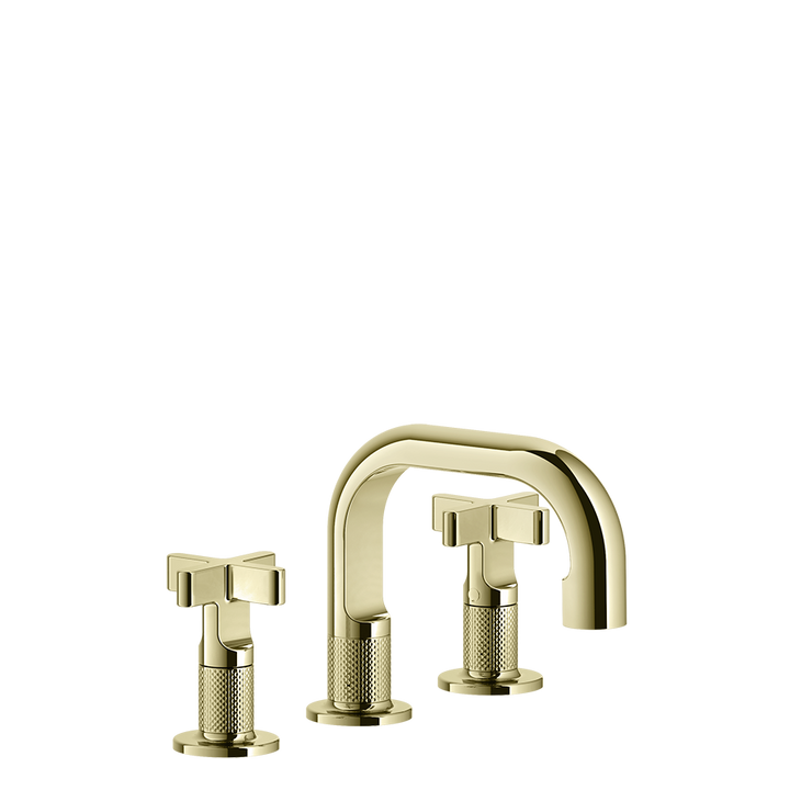 Inciso Bathroom Faucet Without Pop-Up Waste - 58112 Bathroom Accessories GESSI Brass PVD