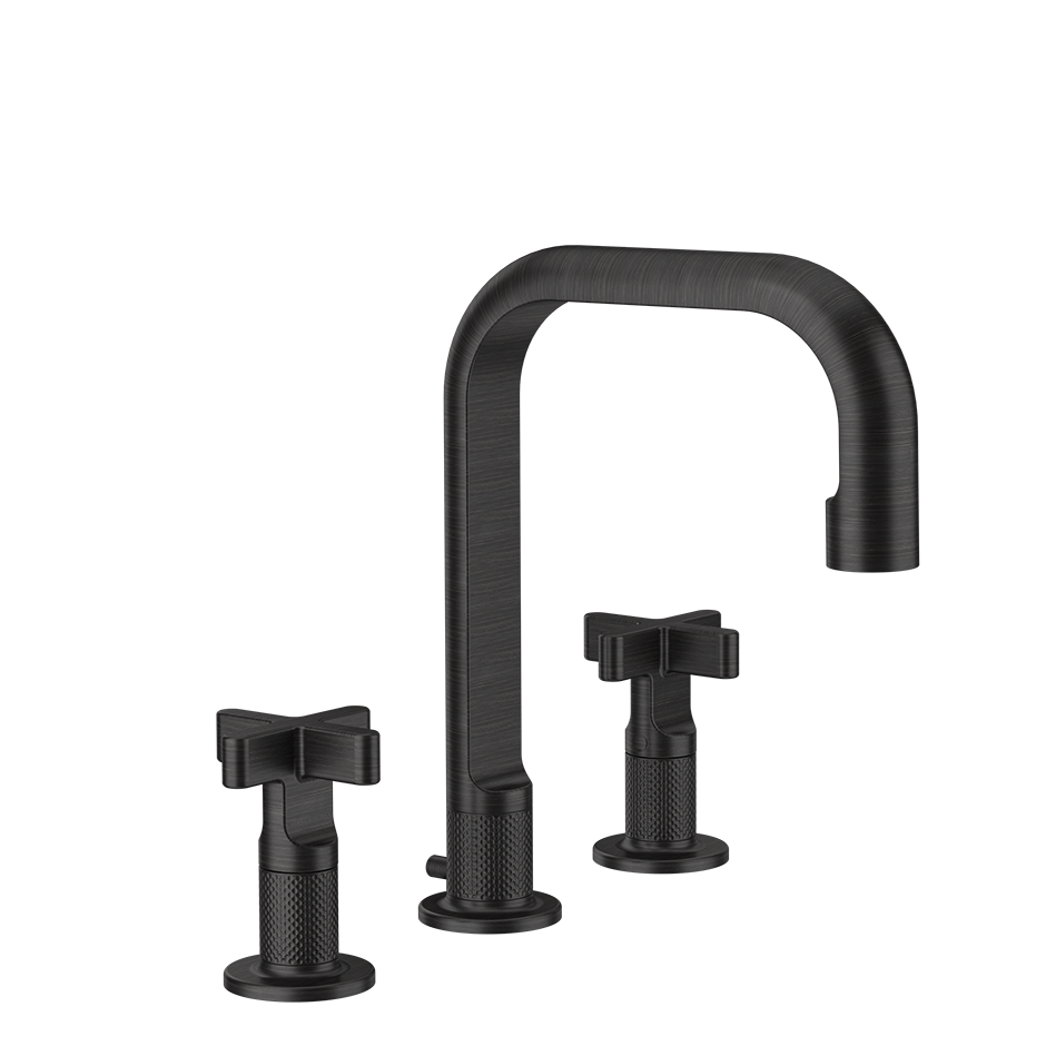 Inciso Bathroom Faucet With Pop-Up Waste - 58113 Bathroom Accessories GESSI Aged Bronze