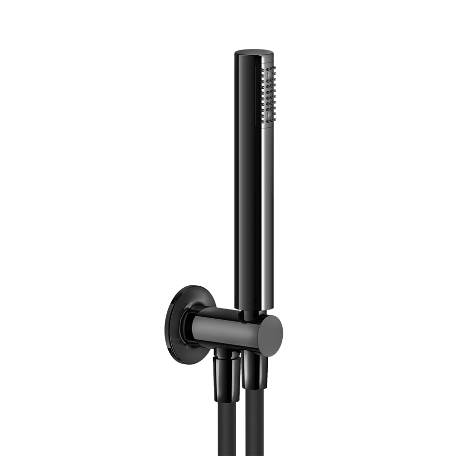 Inciso Handshower Set Showers GESSI Black Metal PVD