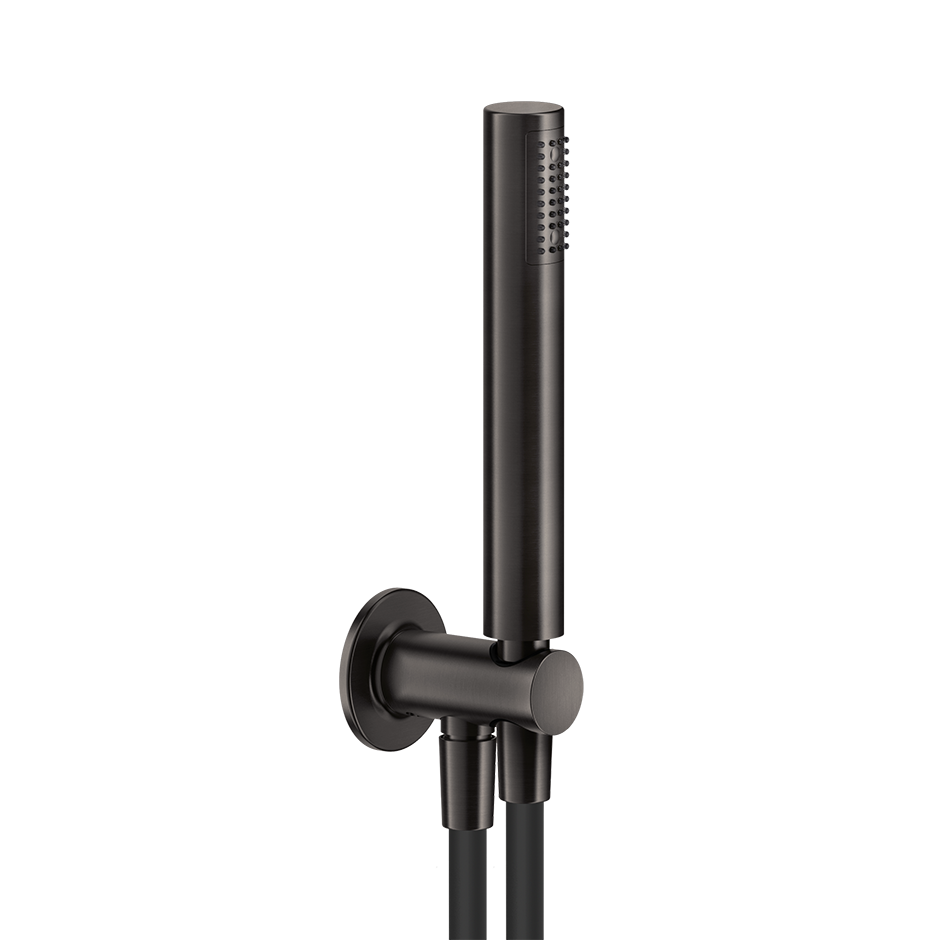 Inciso Handshower Set Showers GESSI Black Metal Brushed PVD