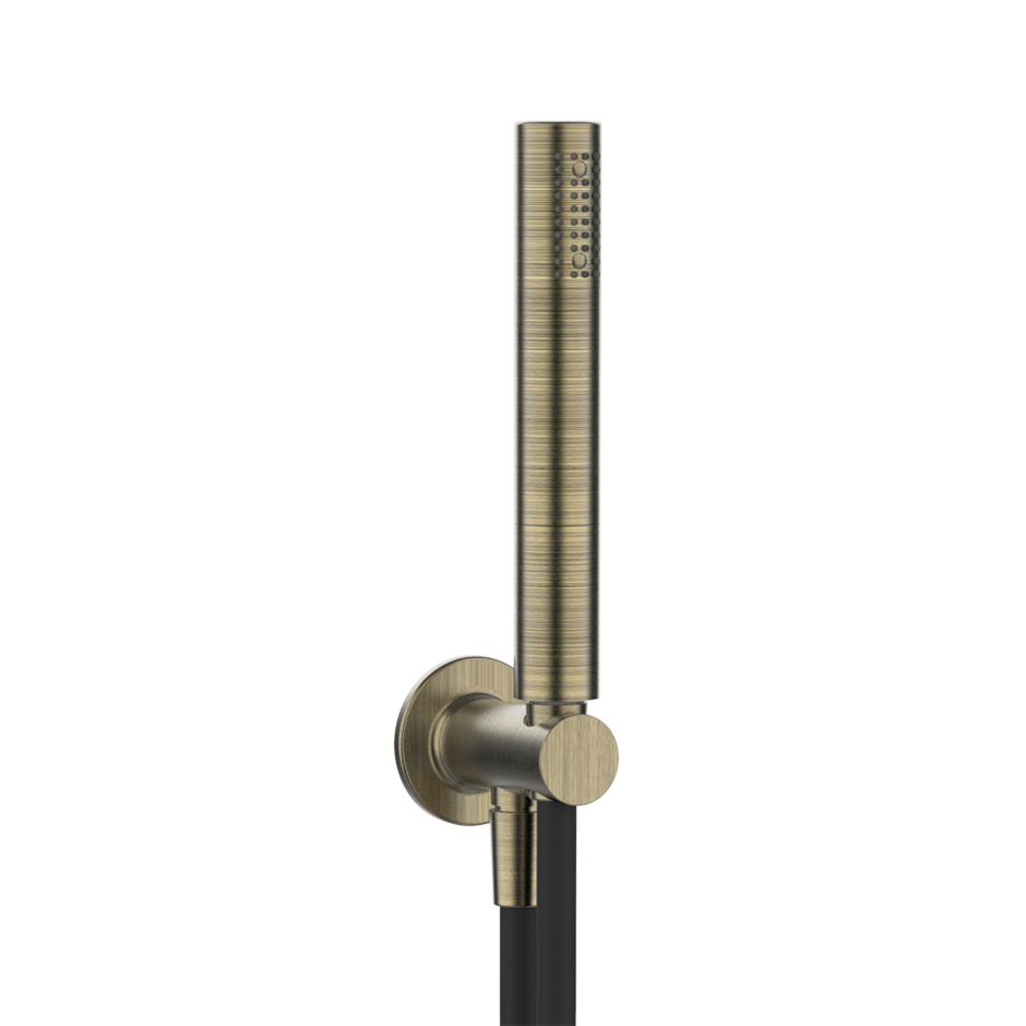 Inciso Handshower Set Showers GESSI Antique Brass