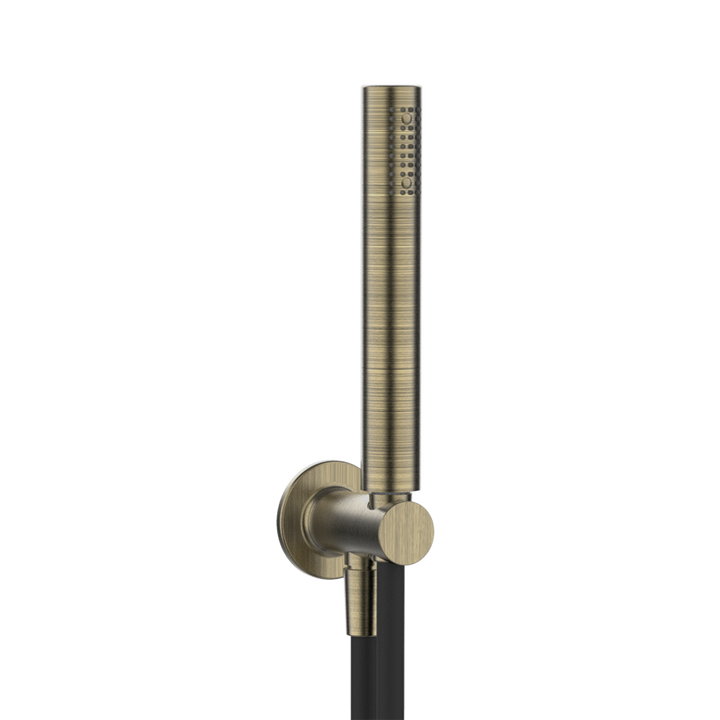 Inciso Handshower Set Showers GESSI Antique Brass