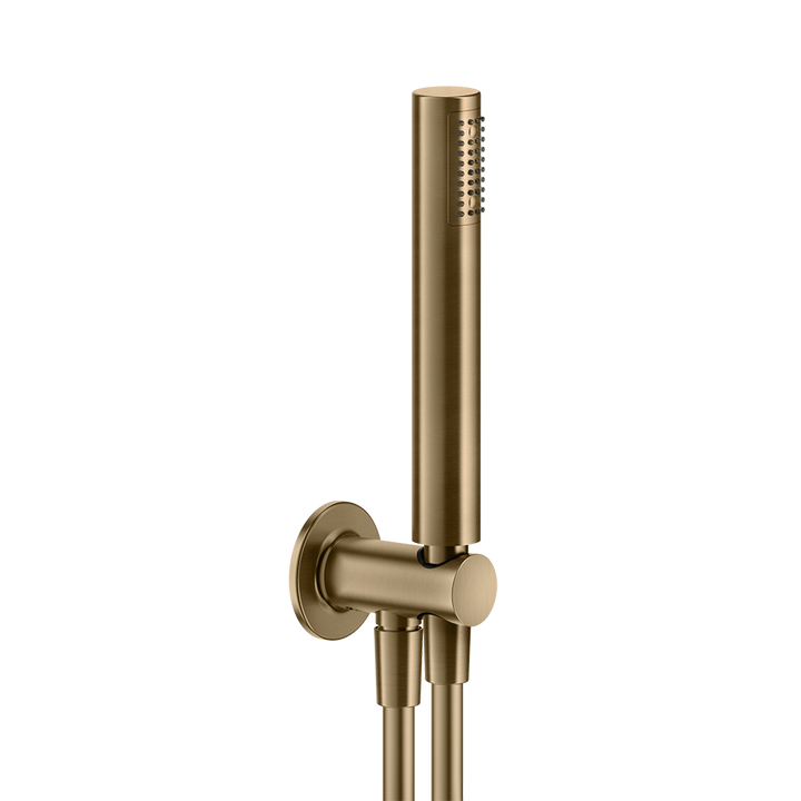 Inciso Handshower Set Showers GESSI Warm Bronze Brushed PVD