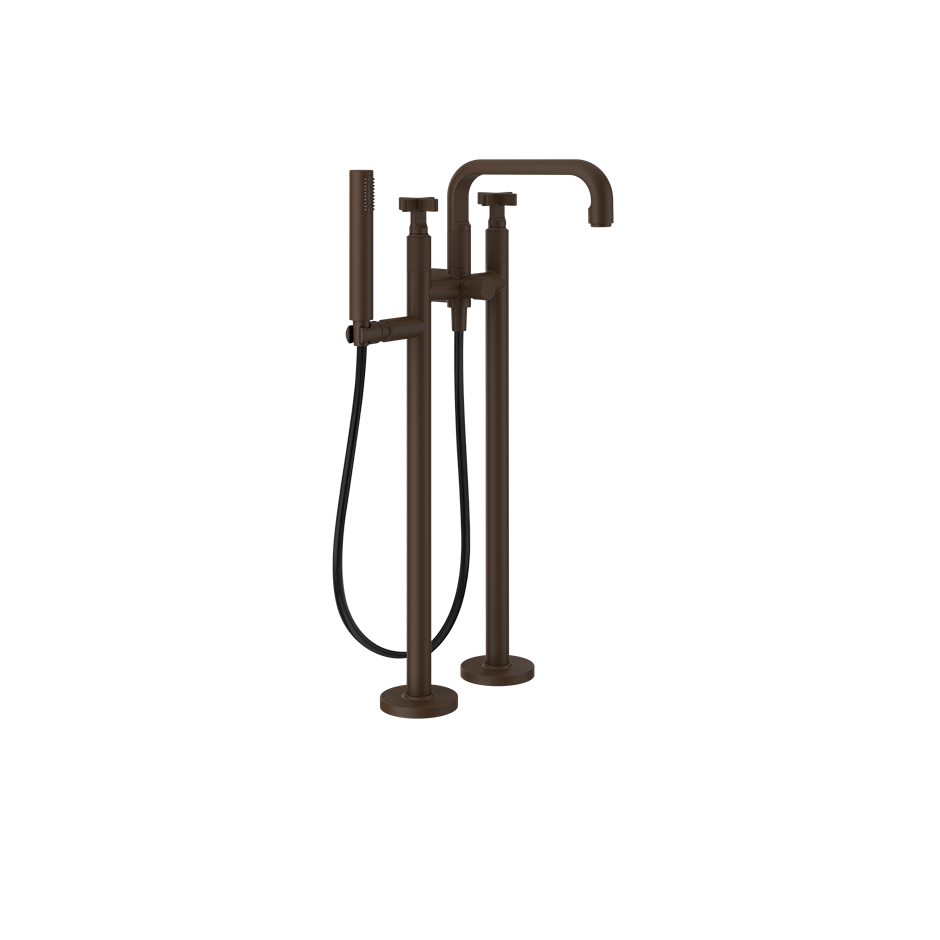 Inciso Tub Filler Trim Set - 58129 Bathroom Accessories GESSI Dark Bronze